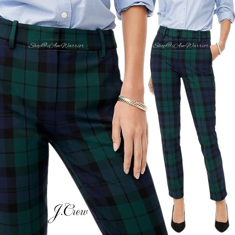 J.Crew (factory) blackwatch plaid pants *shop@iamwarrior